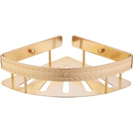 Kệ góc nhôm mạ vàng G58