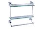 Kệ kính mỹ phẩm 2 tầng mạ bạc S66125
